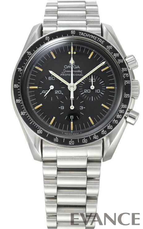 ◆週替りポイントUP◆【中古】 オメガ スピードマスター プロフェッショナル アポロ11号月面着陸20周年記念（US限定仕様） ST145.022 ブラック メンズ 【腕時計】【OMEGA】