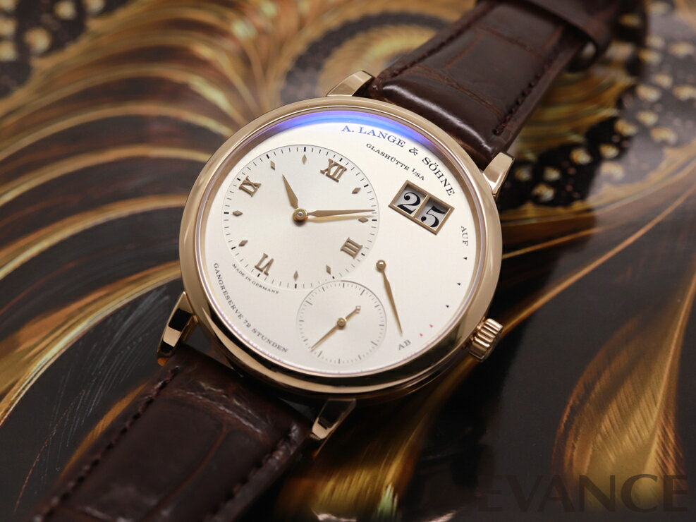 【中古】 ランゲ＆ゾーネ グランド ランゲ1 117.032/LS1174AA シルバー メンズ 【腕時計】【A.LANGE & SOHNE】