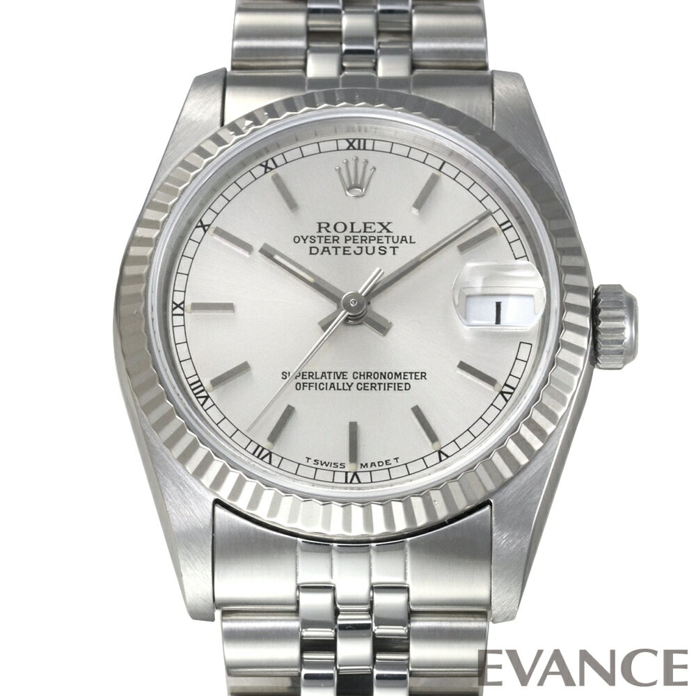 【中古】 ロレックス デイトジャスト 68274 シルバー E番 ボーイズ 【腕時計】【ROLEX】