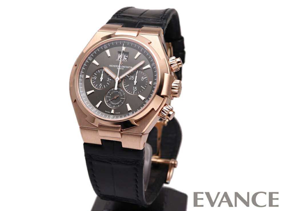 【中古】 ヴァシュロン・コンスタンタン オーヴァーシーズ クロノグラフ 49150/000R-9338 グレー メンズ 【腕時計】【VACHERON CONSTANTIN】