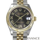 【中古】 ロレックス デイトジャスト 31 278273 ダークグレー／VIダイヤモンド ランダム番 ボーイズ 【腕時計】【ROLEX】