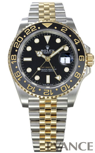 【中古】 ロレックス GMTマスターII 126713GRNR グレー&ブラックベゼル ランダム番 メンズ 【腕時計】【ROLEX】