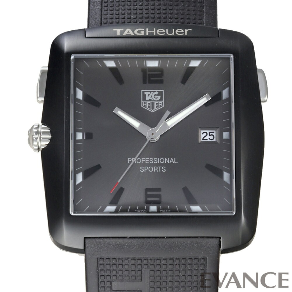 【中古】 タグ・ホイヤー プロフェッショナル スポーツ WAE1113.FT6004 グレー メンズ ...