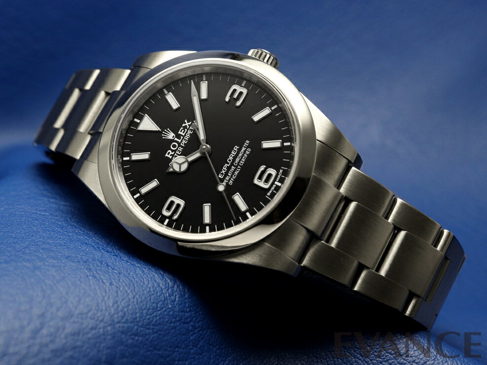 【中古】 ロレックス エクスプローラーI 214270 後期型 ランダム番 メンズ 【腕時計】【ROLEX】