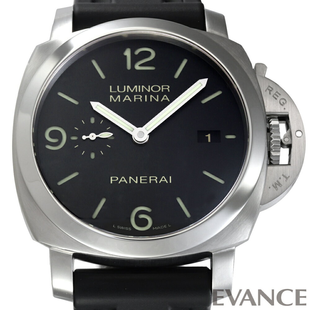【中古】 パネライ ルミノール マリーナ 1950 3デイズ PAM00312 ブラック R番 メン ...