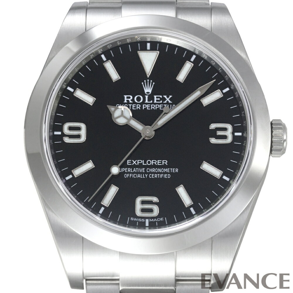 【中古】 ロレックス エクスプローラーI 214270 後期型 ランダム番 メンズ 【腕時計】【ROLEX】