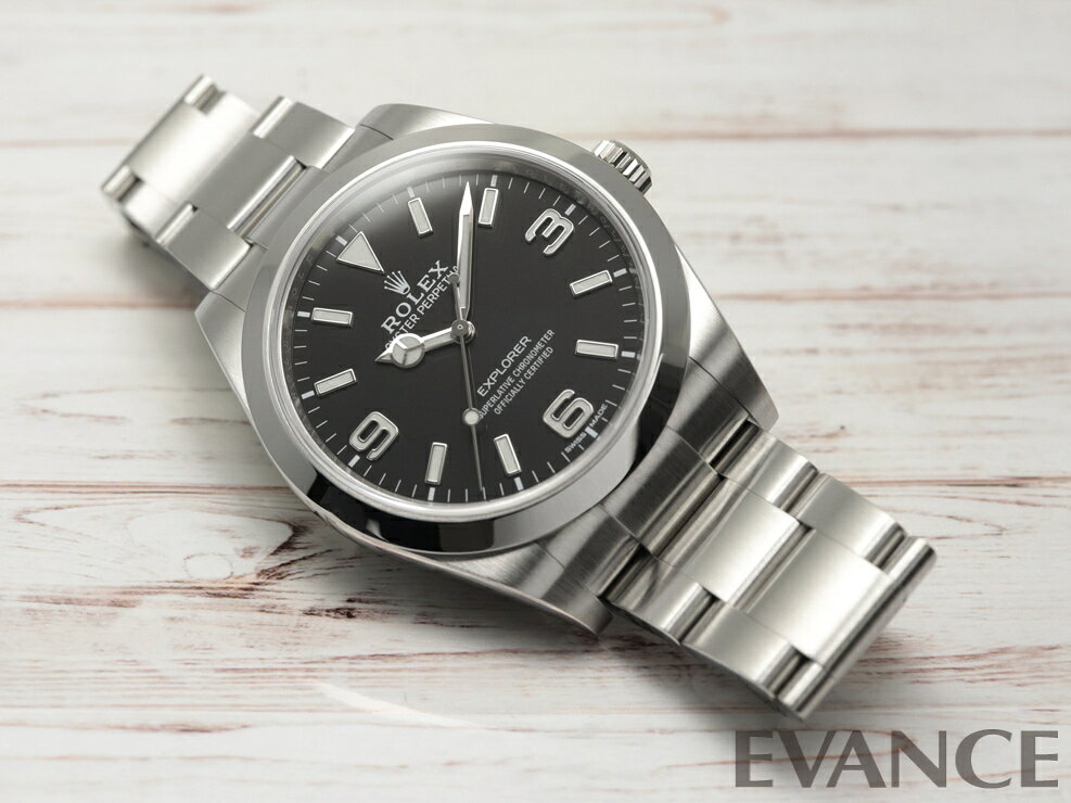 【中古】 ロレックス エクスプローラーI 214270 後期型 ランダム番 メンズ 【腕時計】【ROLEX】