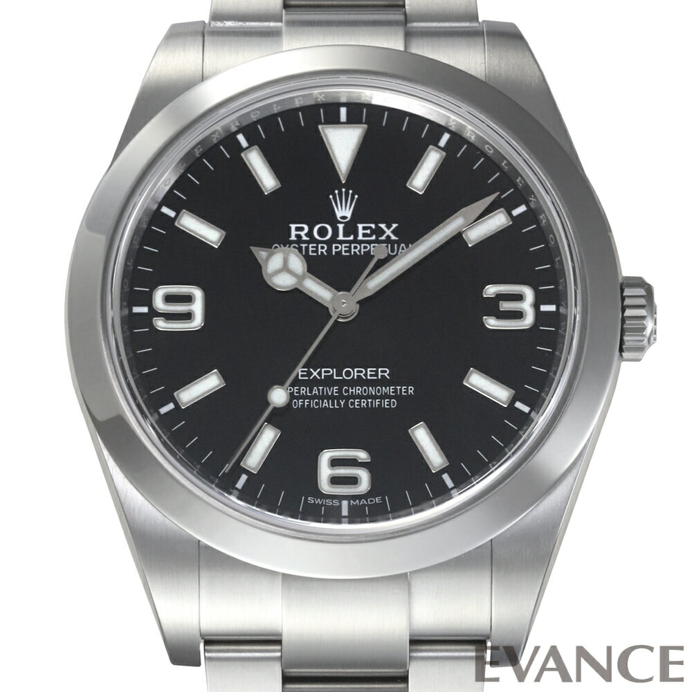 【中古】 ロレックス エクスプローラーI 214270 後期型 ランダム番 メンズ 【腕時計】【ROLEX】