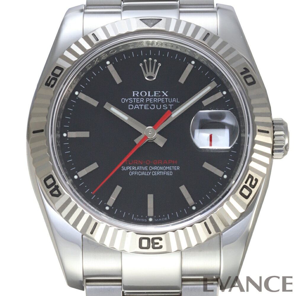 Other - 【中古】 ロレックス デイトジャスト ターノグラフ 116264 ブラック F番 メンズ 【腕時計】【ROLEX】
