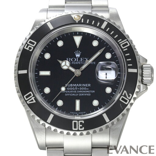 【中古】 ロレックス サブマリーナ デイト 16610 ブラック Y番 メンズ 【腕時計】【ROLEX】 【中古】 ロレックス サブマリーナ デイト 16610 ブラック Y番 メンズ 【腕時計】【ROLEX】