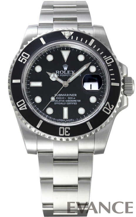 【中古】 ロレックス サブマリーナ デイト 116610LN ブラック ランダム番 メンズ 【腕時計】【ROLEX】