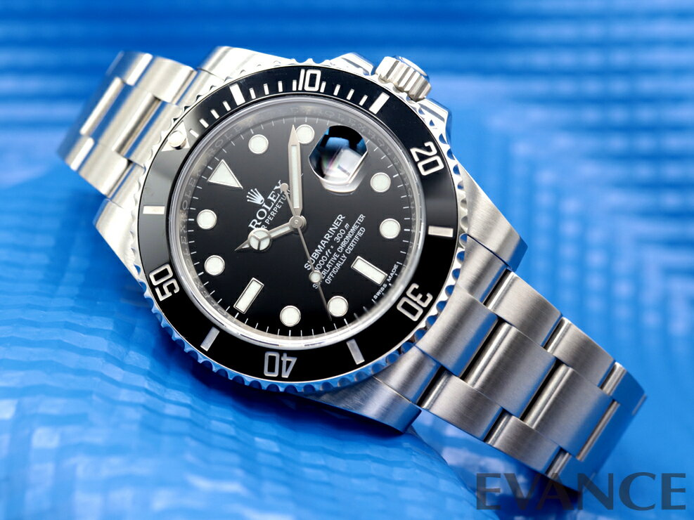 【中古】 ロレックス サブマリーナ デイト 116610LN ブラック ランダム番 メンズ 【腕時計】【ROLEX】