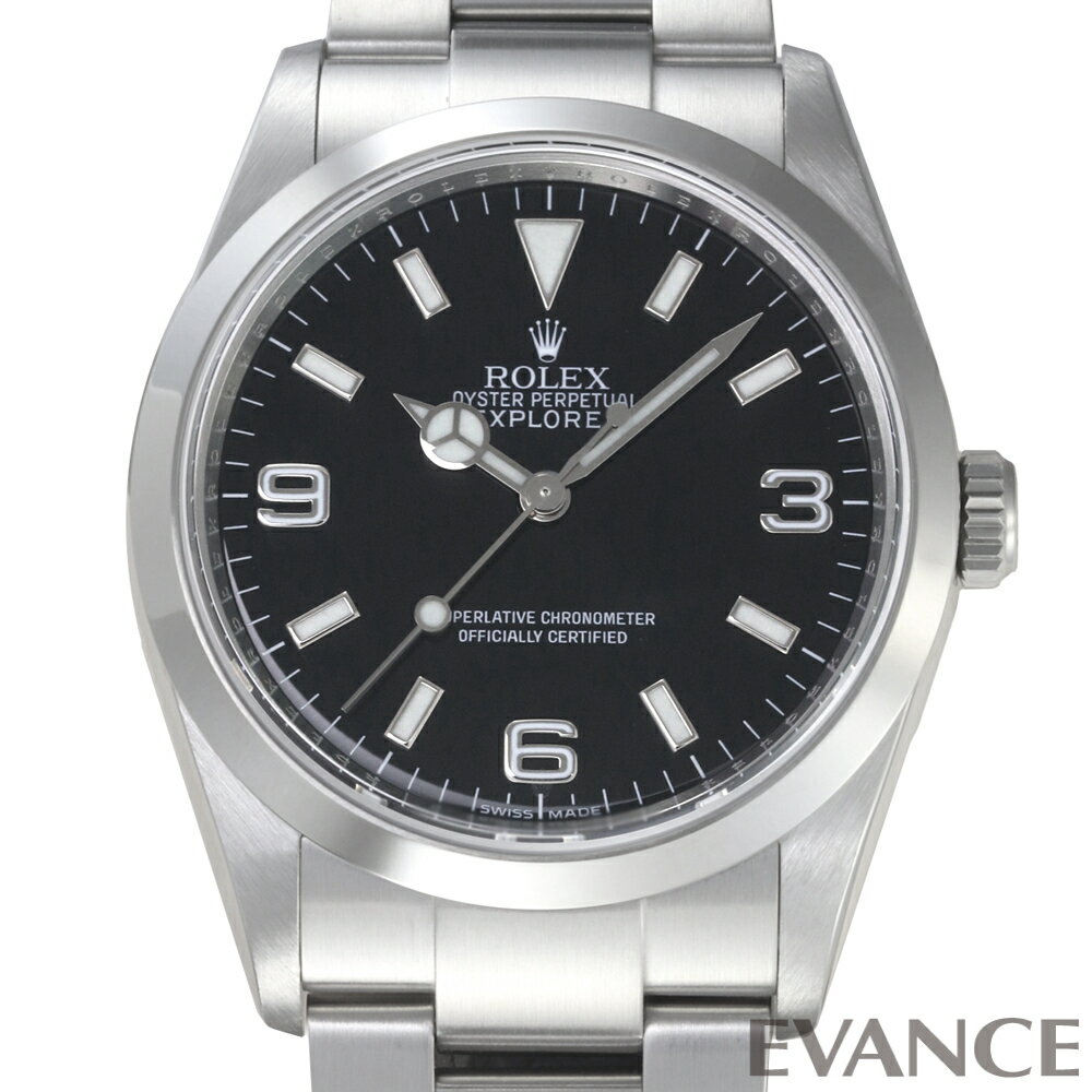 【中古】 ロレックス エクスプローラーI 114270 V番 メンズ 【腕時計】【ROLEX】