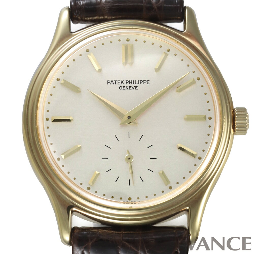 Calatrava - 【中古】 パテック・フィリップ カラトラバ 3923J-001 シルバー メンズ 【腕時計】【PATEK PHILIPPE】