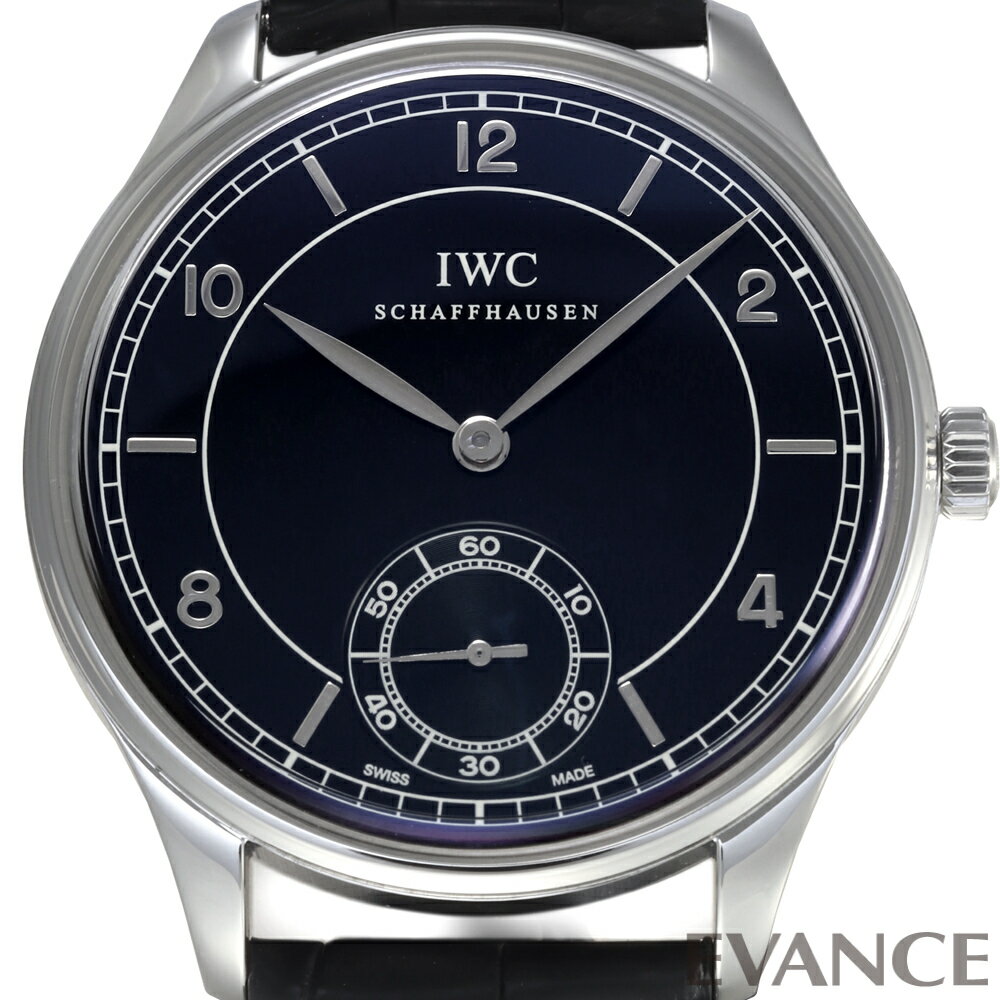 【中古】 IWC ヴィンテージ ポルトギーゼ ハンドワインド IW544501 ブラック メンズ 【 ...