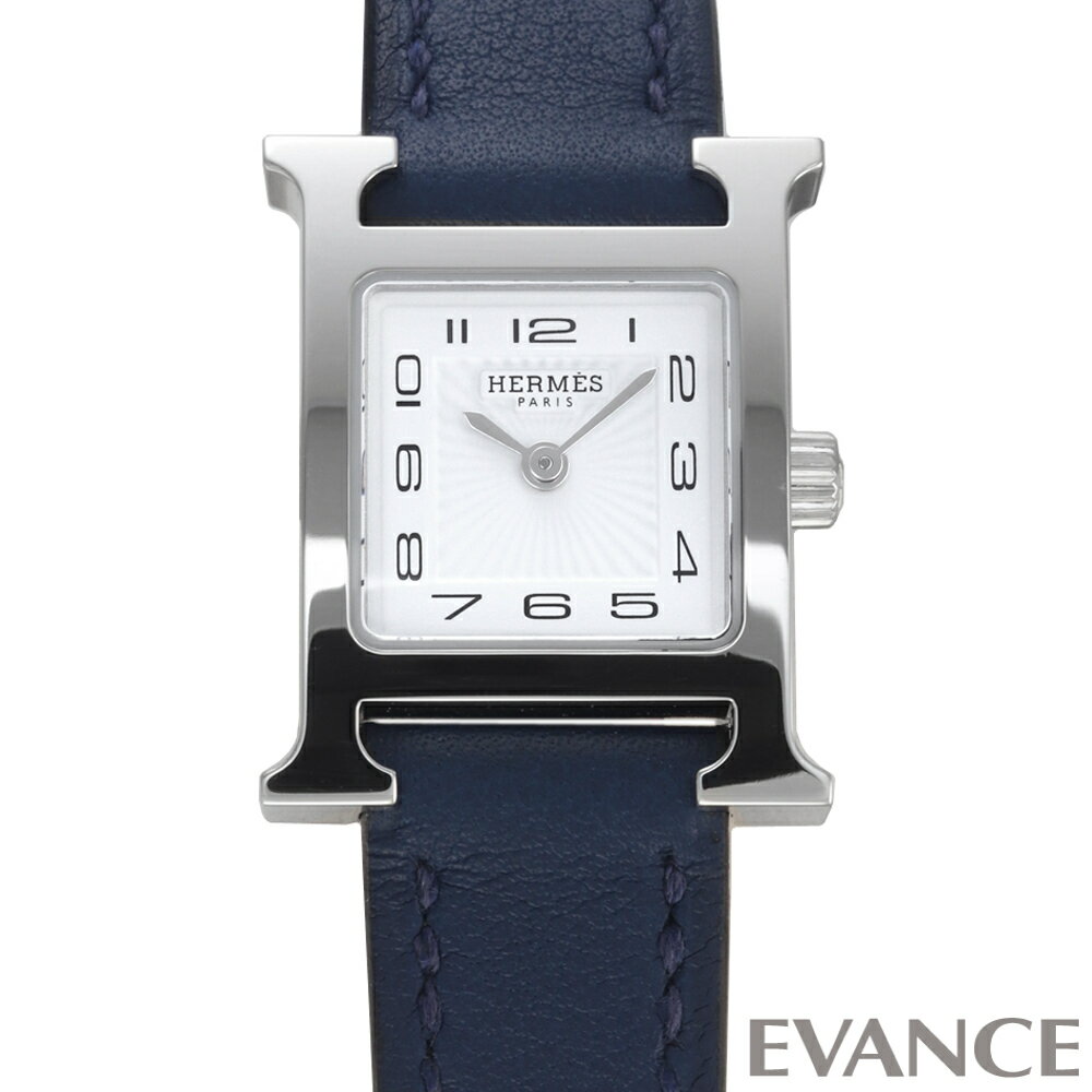 H Watch - 【中古】 エルメス Hウォッチ ミニ HH1.110 ホワイト レディース 【腕時計】【HERMES】