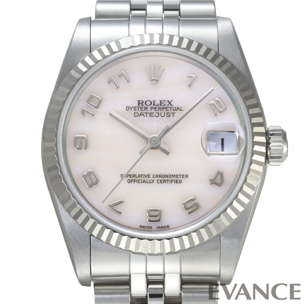 Rakuten - 【中古】 ロレックス デイトジャスト 78274NA ピンクマザーオブパール A番 ボーイズ 【腕時計】【ROLEX】