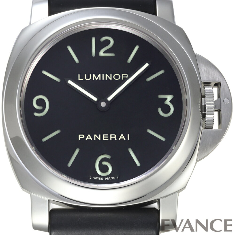 Rakuten - 【中古】 パネライ ルミノール ベース PAM00112 ブラック O番 メンズ 【腕時計】【PANERAI】