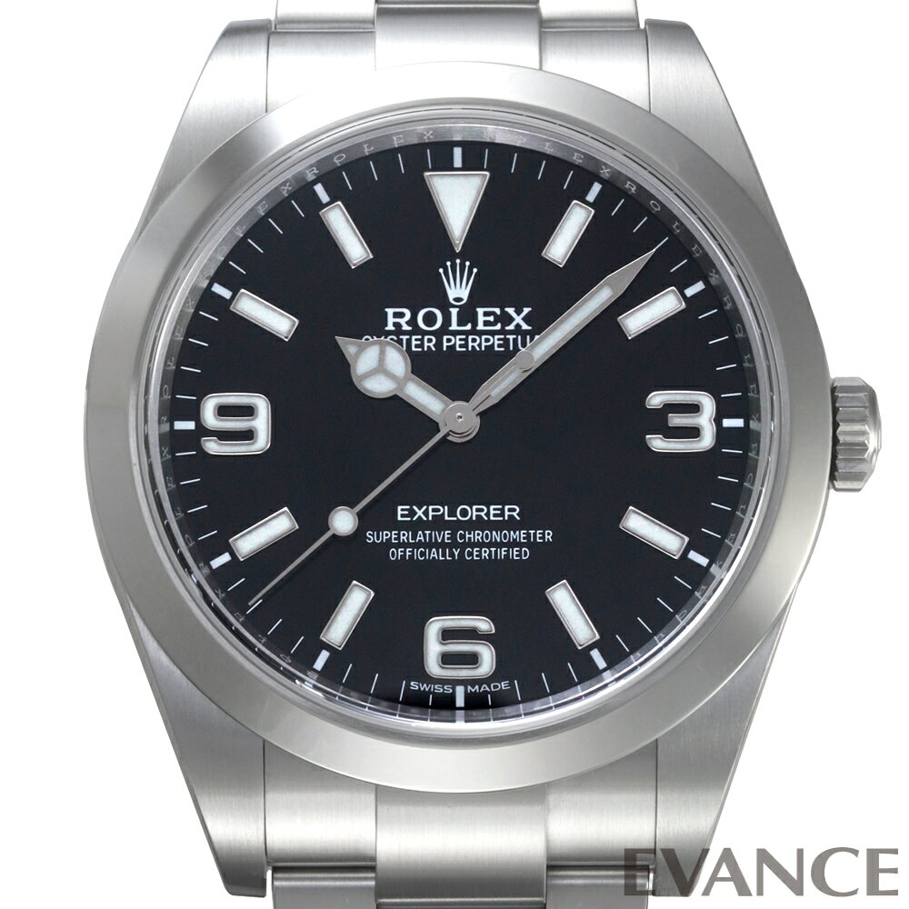 【中古】 ロレックス エクスプローラーI 214270 後期型 ランダム番 メンズ 【腕時計】【ROLEX】