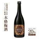 梅酒 香る南高 VINTAGE 720ml アルコール度数20% お酒 うめしゅ ウメシュ 南高梅 熟成 和歌山 中野BC