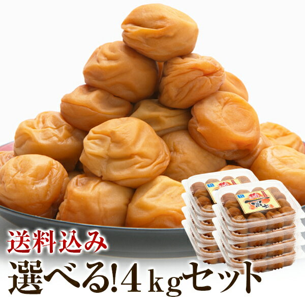 梅干し お徳用セット 4kg(500g×8) お取