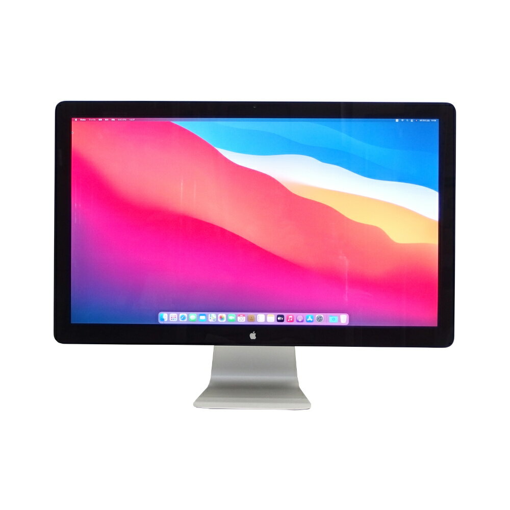 中古 パソコン モニター Apple Thunderbolt Display A1407 27インチ Thunderbolt 12ms 2560×1440 WQHD カメラ スピーカー 液晶 ディスプレイ