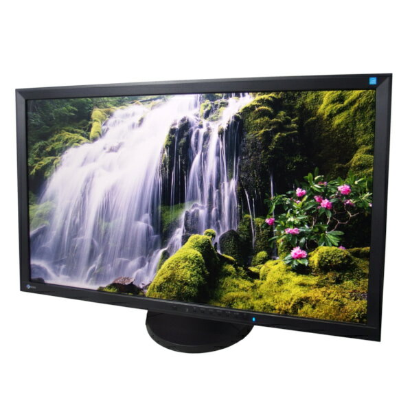 中古 パソコン モニター EIZO FlexScan EV2736W-FSBK 訳あり 画面に点キズ2箇所 483時間 27インチ 液晶 ディスプレイ プロ仕様 IPS WQHD 2560x1440表示