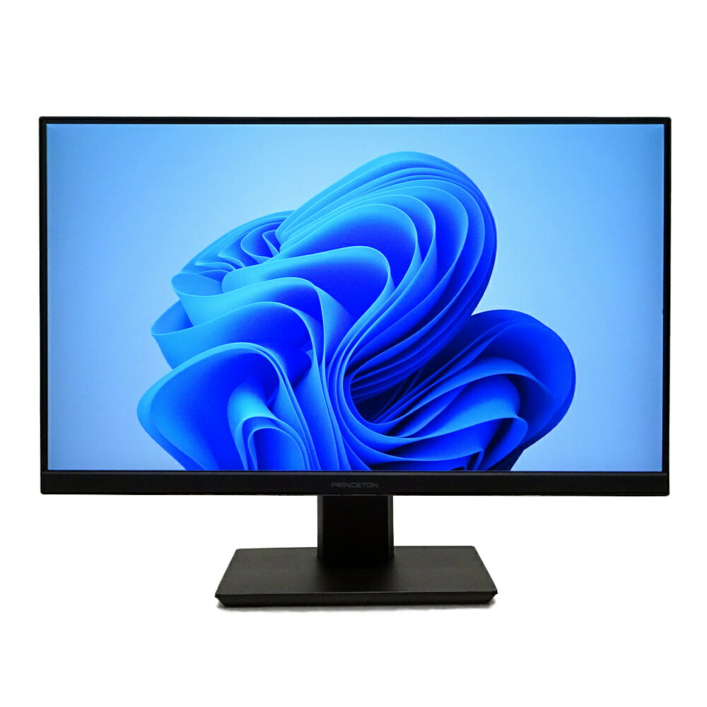 フルHD 中古 パソコン モニター PRINCETON PTFBFE-24W 23.8インチ 1920 x 1080 HDMI Displayport 1677万色 ノングレア 液晶 ディスプレイ