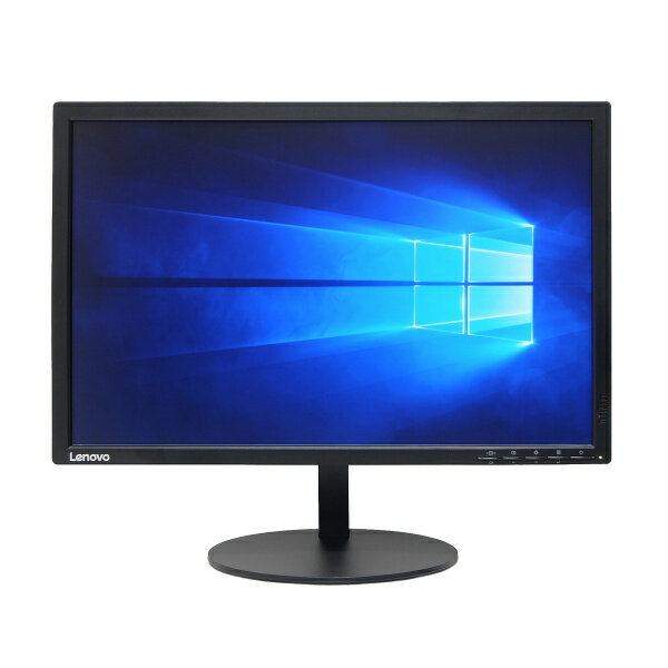 中古 パソコン モニター Lenovo ThinkVision T2254 Wide 22インチ 液晶 ディスプレイ 1680x1050 VGA DVI 5ms TN ノングレア