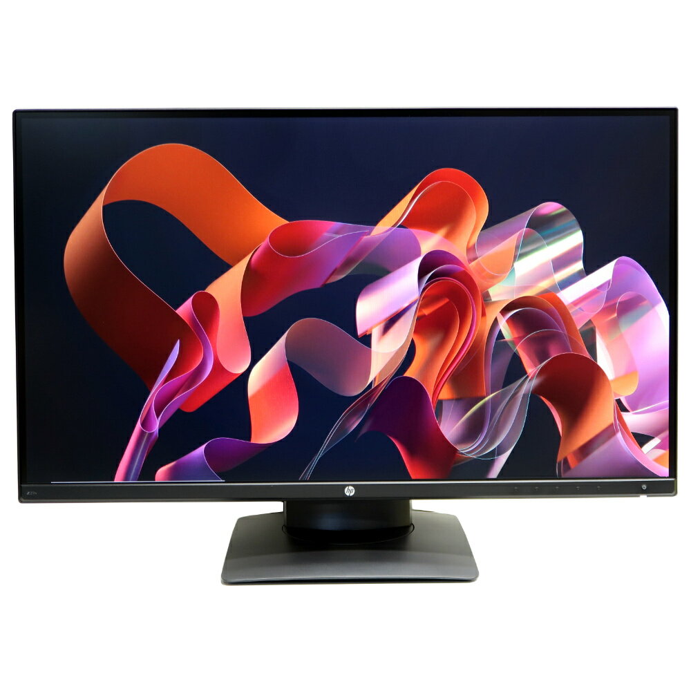 中古 PC モニター パソコン HP Z27n 15778時間使用 27インチ IPS 8ms 2560x1440 プロ仕様 HDMI DP miniDP DVI-D 液晶 ディスプレイ