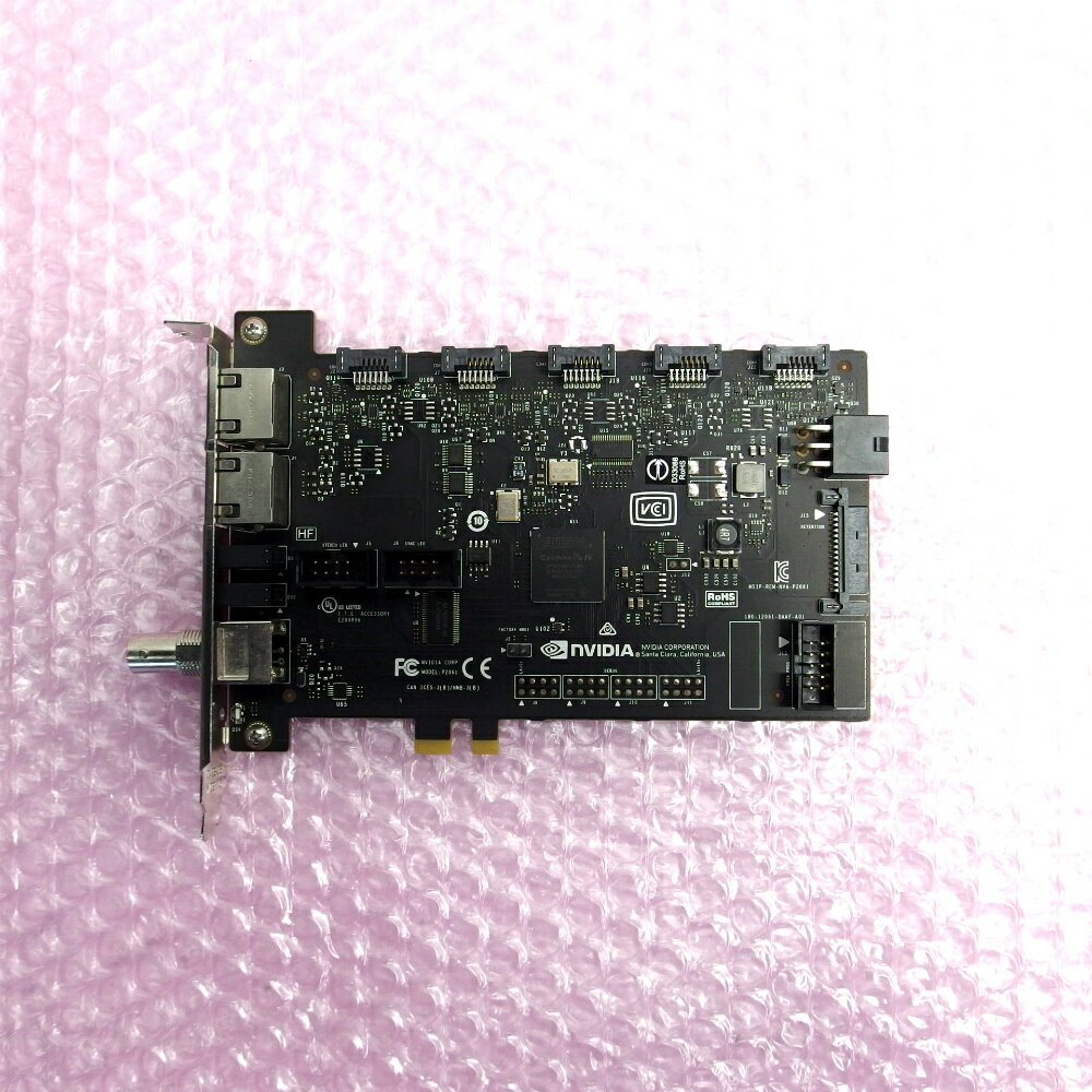 3ヶ月保証 中古 NVIDIA Quadro Sync 2 EQSYNC2-OPB Quadro P/RTX/A対応 オプションボード