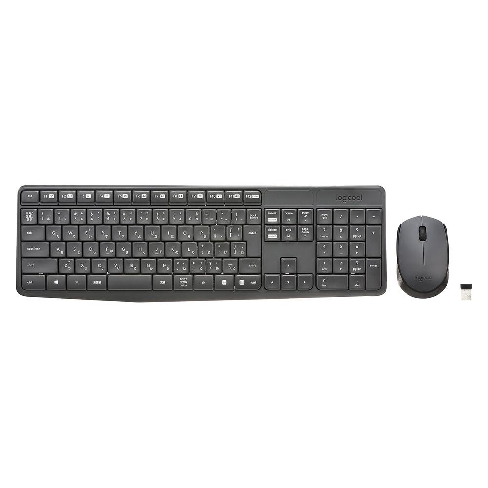 【エントリーでポイント5倍】 新品 ワイヤレスキーボード マウスセット ロジクール Logicool MK235 無線キーボード 無線マウス セット