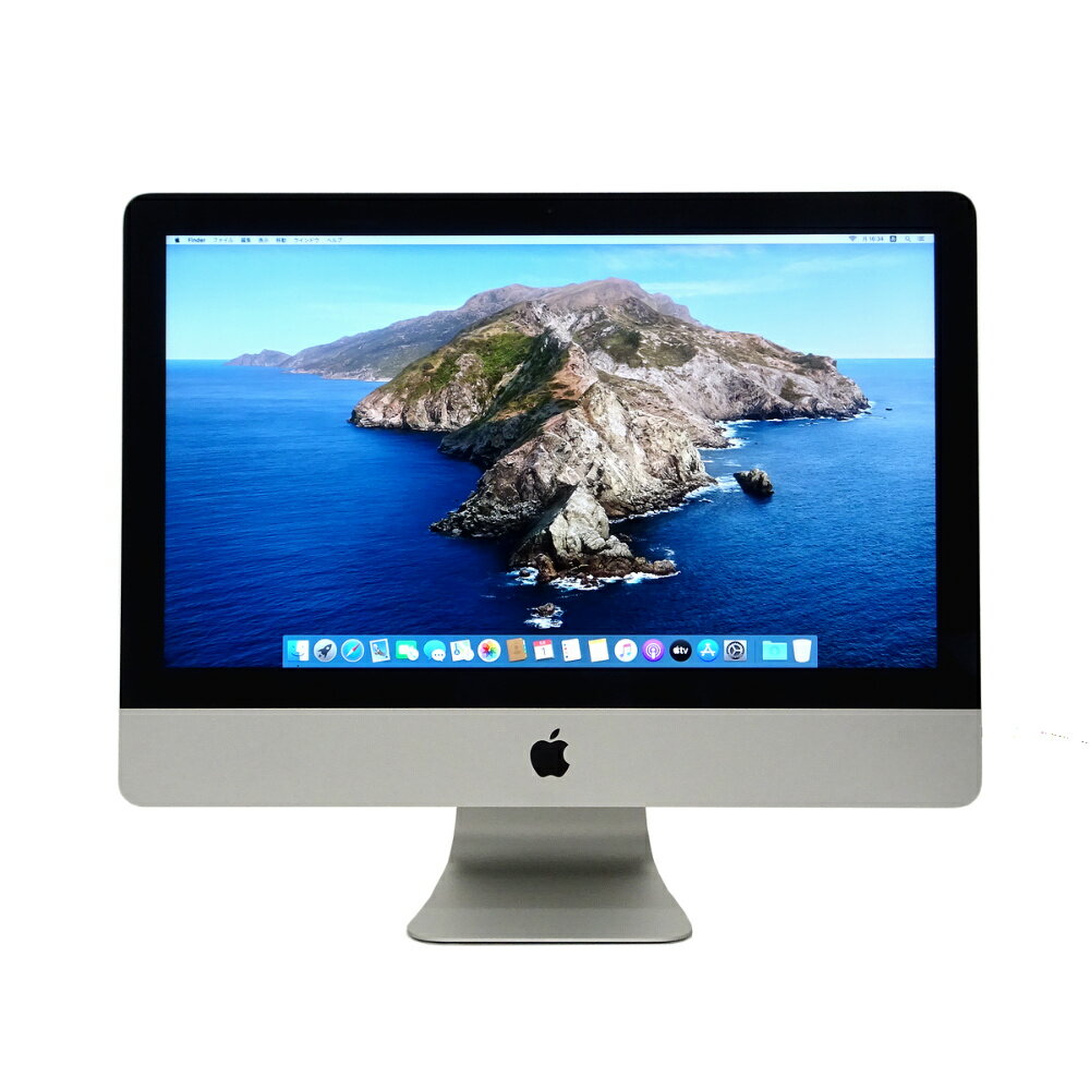 【エントリーでP10倍 当店限定】 中古一体型PC Apple iMac A1418 Late-2015 21.5インチ カメラ付き Core i5 1.6GHz 8GBメモリ 1TB HDD ..