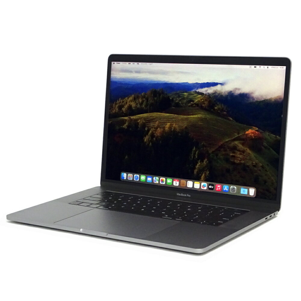 中古ノートパソコン MacBook Pro 2018 i7 32GBメモリ 512GB SSD NVMe Thunderbolt3 スペースグレイ Apple A1990 15インチ ノートPC 中古パソコン