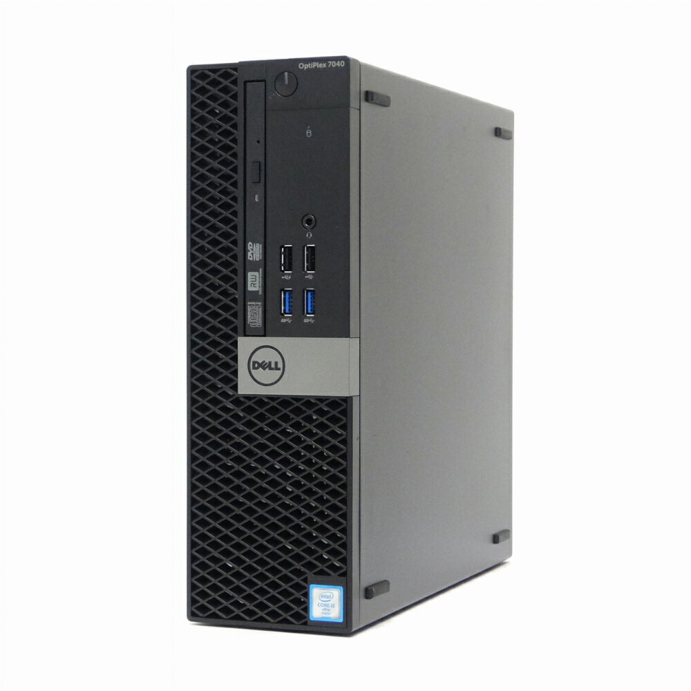 1TB SSD 中古 デスクトップ パソコン DELL OptiPlex7040 SF Windows10 Pro Core i7-6700 16GB MULTI メモリ増設済み 高性能 4コア HDMI WPS Office付き