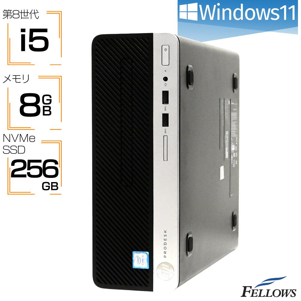 小型 デスクトップパソコン Windows11 HP ProDesk 400 G5 8世代Core i5-8500(6コア) SSD512GB 小型 デスクトップパソコン Windows11 HP ProDesk 400 G5 8世代Core i5-8500(6コア) SSD512GB