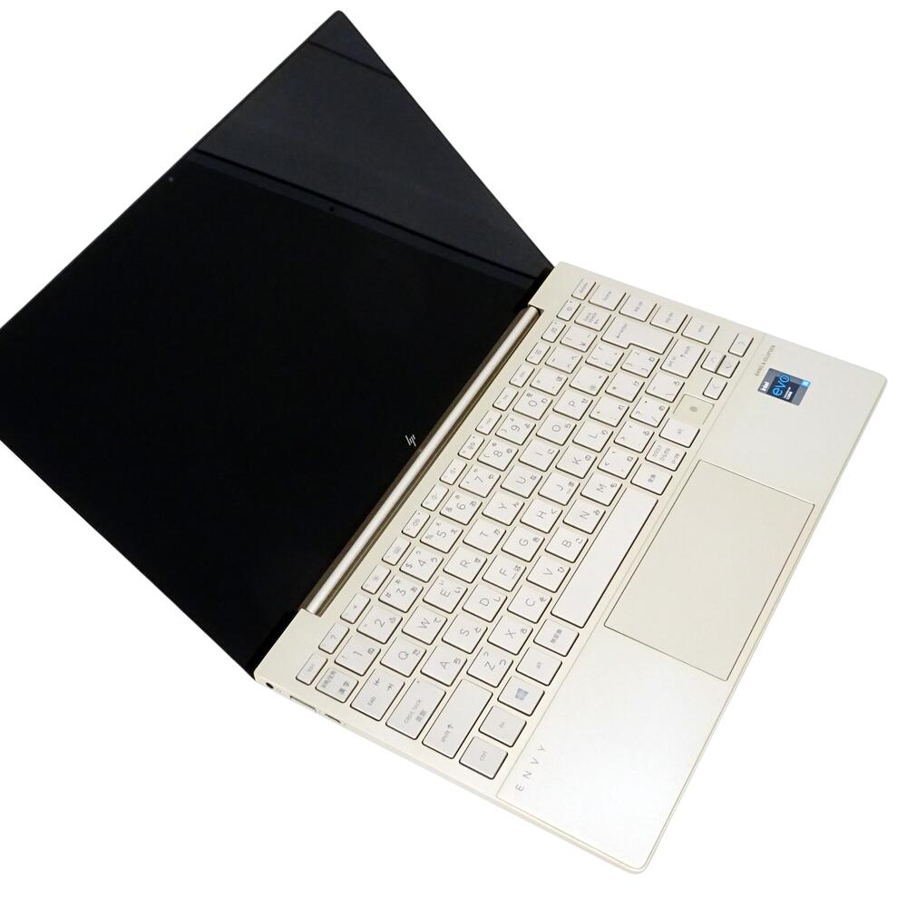 【4/11まで 当店限定 エントリーでP5倍】 美品 ノートパソコン 中古 Windows11 i5 第11世代 HP ENVY 13-ba ゴールド 8GB 256GB SSD 13.3インチ フルHD タッチパネル 指紋認証 カメラ付き USB4 中古パソコン