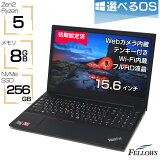 Ź19 ꥯݥȯ  ťΡȥѥ Windows11 դ Lenovo ThinkPad E595 Ryzen 5 3500U 8GB 256GB SSD NVMe 15.6 եHD ƥ󥭡 ΡPC