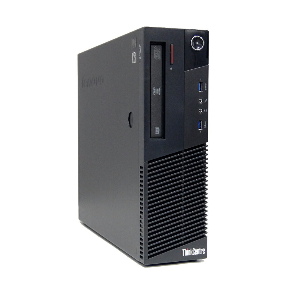 新品SSD使用 メモリ増設済み 中古 デスクトップ PC パソコン Lenovo ThinkCentre M93p Small Windows10 Pro Core i7-4770 8GB 512GB 省スペース