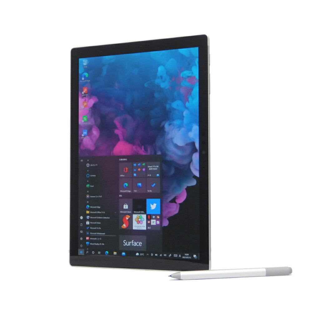 �ڥ���ȥ꡼�ǥݥ����10�ܡ� �����ե��� ��� C��� ������ Win11 Pro i5 ��8���� Surface Pro6 Microsoft 8GB 128GB SSD 12.3����� ��ǧ�� ���å��ѥͥ� B5 ���֥�å�PC �Ρ���PC