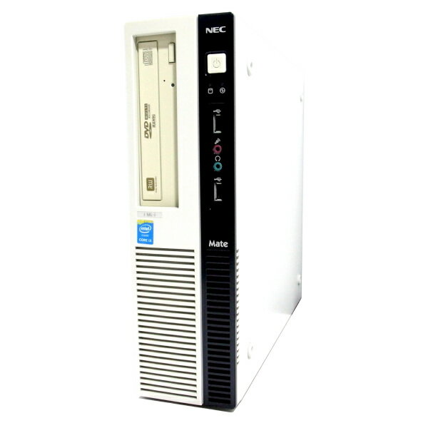 1万円ポッキリ 中古 パソコン NEC Mate MJ35L/L 省スペース デスクトップ WPS Office付き Windows10 Home 【Core i3-4150/4GB/500GBMULTI】