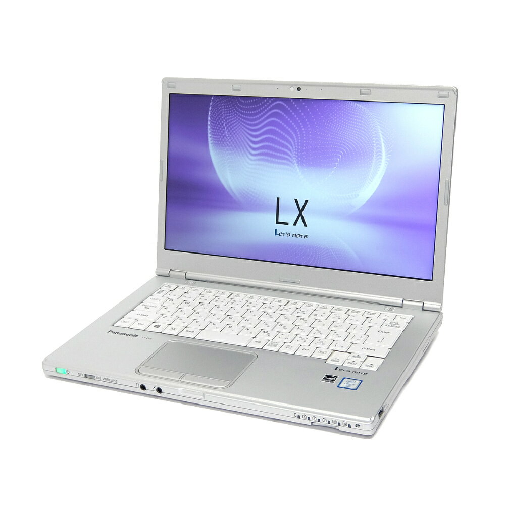セール 訳あり カメラ付き 中古 ノートPC パソコン Panasonic Let's note LX5 Windows10 Pro Core i5-6300U 4GB 512GB SSD 14インチ フルHD Wi-Fi HDMI A4 軽量