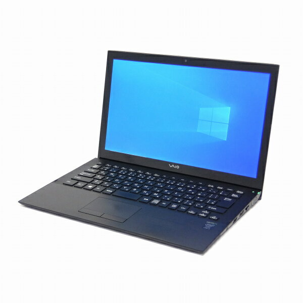 セール 特価 訳あり カメラ付き 中古 ノートPC パソコン VAIO Pro PB ブラック Windows10 Home Core i5-6200U 8GB 256GB SSD 13.3インチ フルHD 無線LAN B5