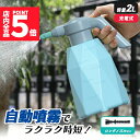★ポイント5倍 マラソンセール★噴霧器 充電式 電動噴霧器 充電式噴霧器 電動 除草剤 散布 薬剤 消毒 雑草駆除 害虫駆除 水やり 液肥 コードレス 家庭菜園 ガーデニング 園芸用品 電動式噴霧器 2L 小型噴霧器 電気噴霧器 霧吹き じ