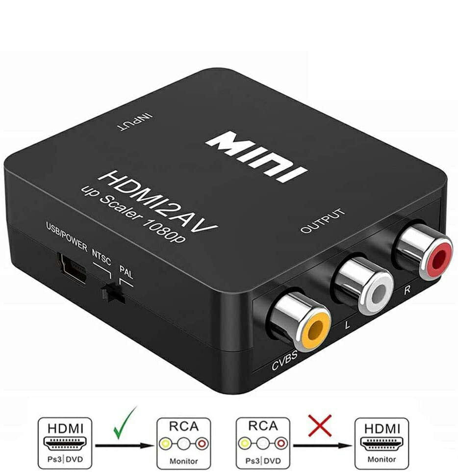 HDMI to AV 変換コンポジット HDMI to AV 