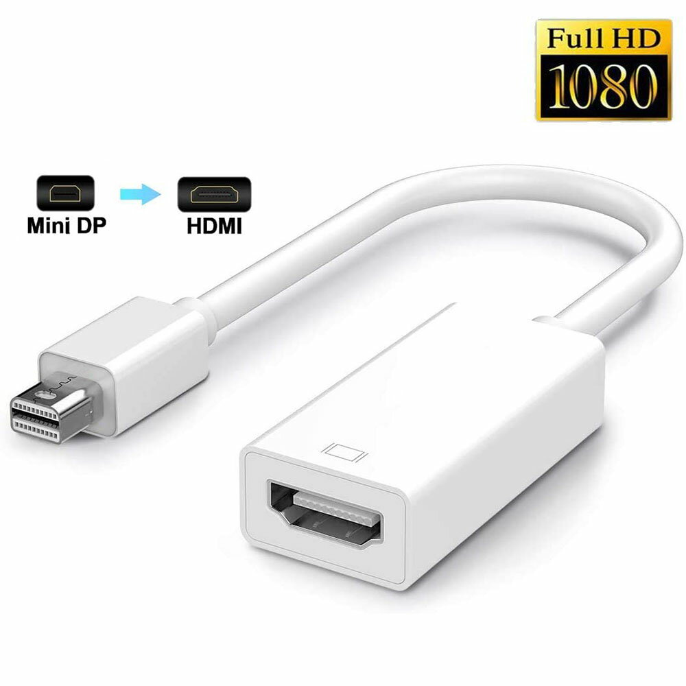 Mini DisplayPort HDMI 変換アダプタ Thunder