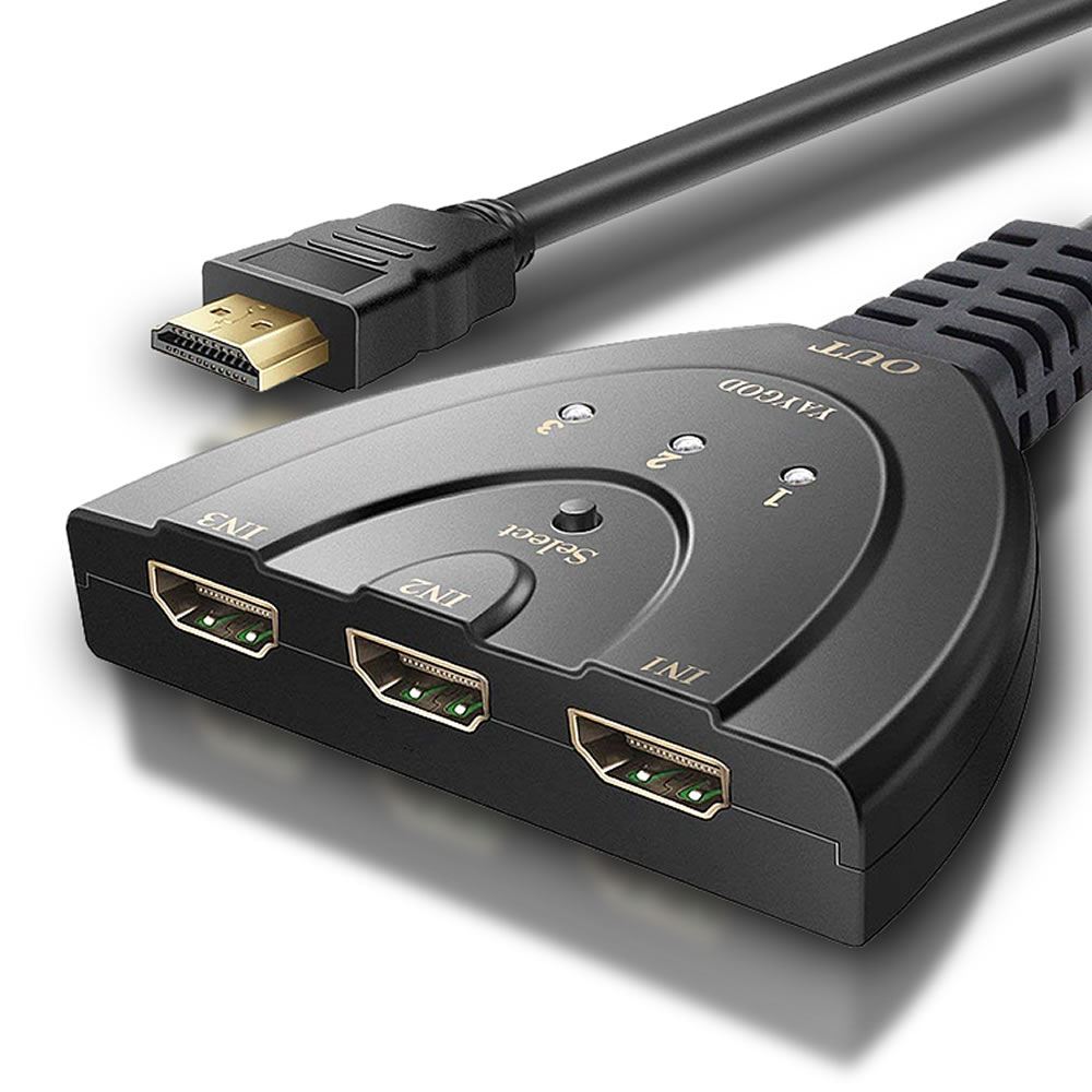 HDMI 切替器 分配器 セレクター 3入力