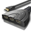 \超P祭り・2倍/HDMI 切替器 分配器 セレクター 3入力1出力 1080p 3D対応 電源不要 DVD Fire TV Stick Xbox One Switch PS4/3 ゲーム機 液晶テレビ テレビ プロジェクター対応