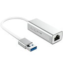 USB3.0 LAN 変換アダプター 有線LANアダプター 1000Mbps イーサネット USB3 ...