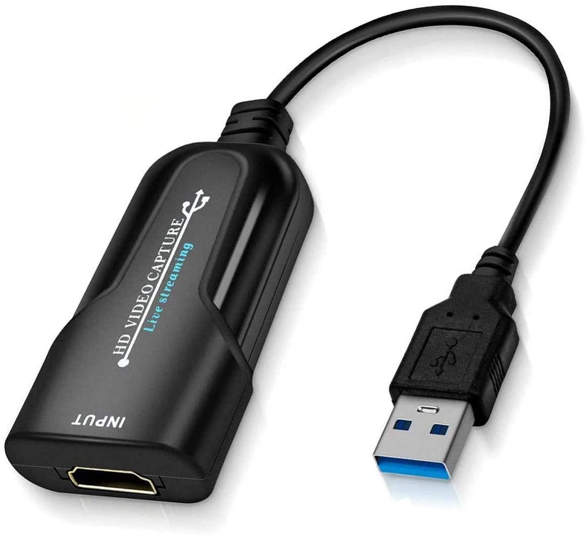 HDMI ビデオキャプチャカード 1080p 60fps 録画 キャプチャーガード 録画 配信用、HDMI キャプチャー ビデオキャプチ…